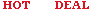 Hot deal icon
